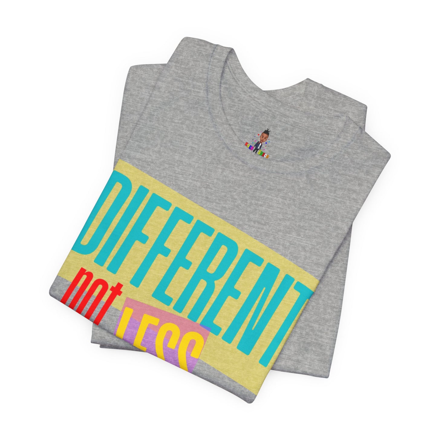 Autism Awareness T-Shirt | Different, Not Less | Adult Graphic Tee