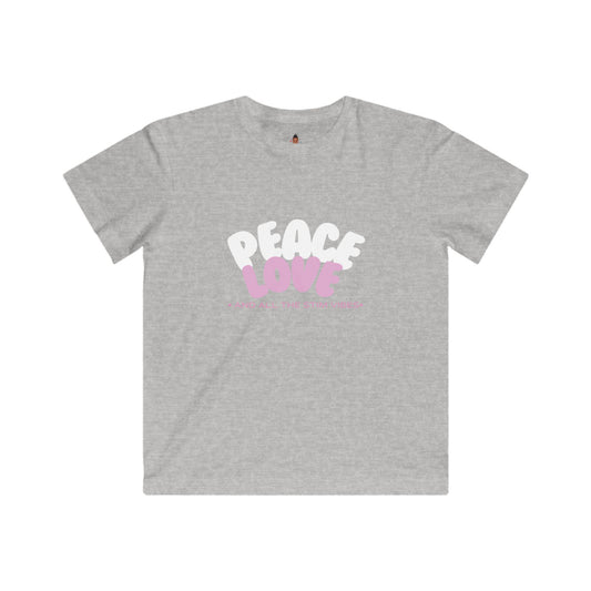 "Peace & Love and All of the Stim Vibes" Youth Awareness Tee