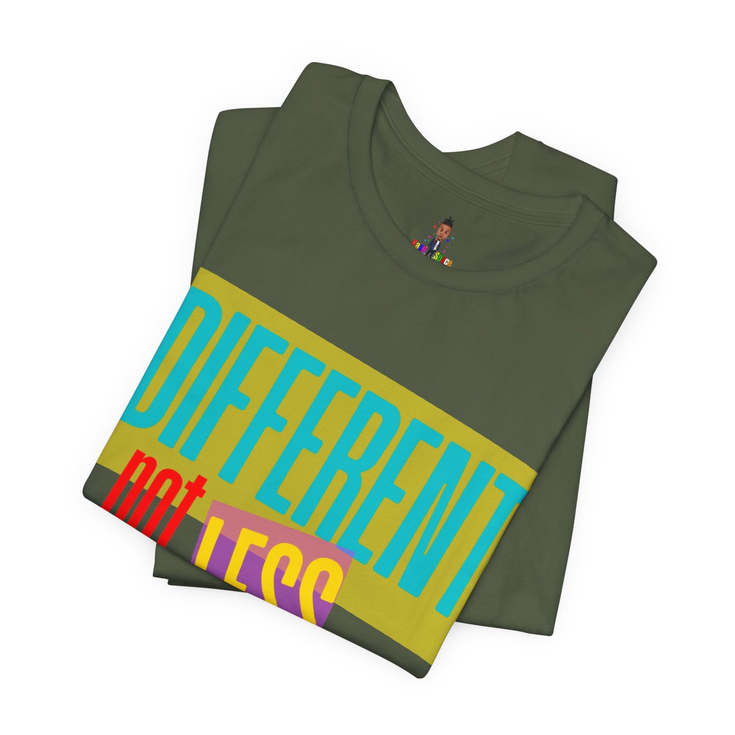 Autism Awareness T-Shirt | Different, Not Less | Adult Graphic Tee