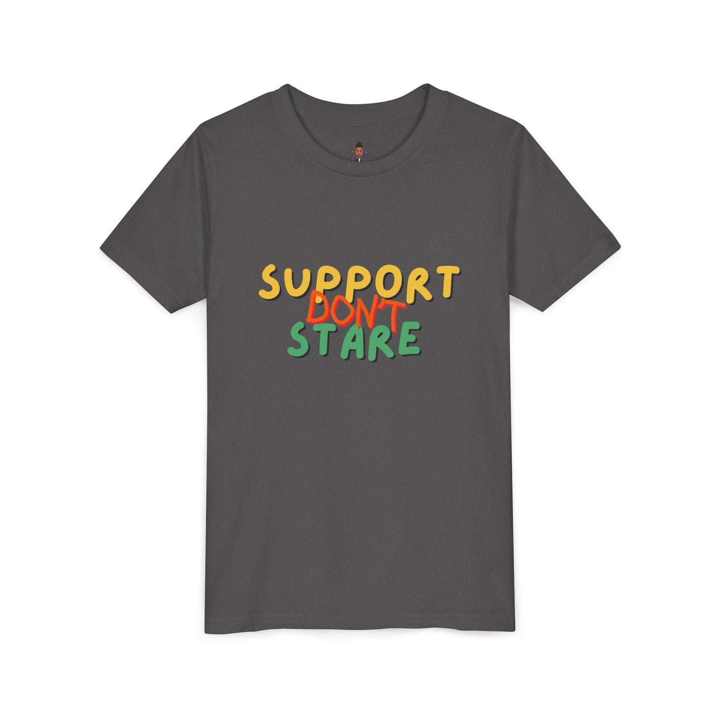 "Support Don’t Stare" Youth Awareness Tee