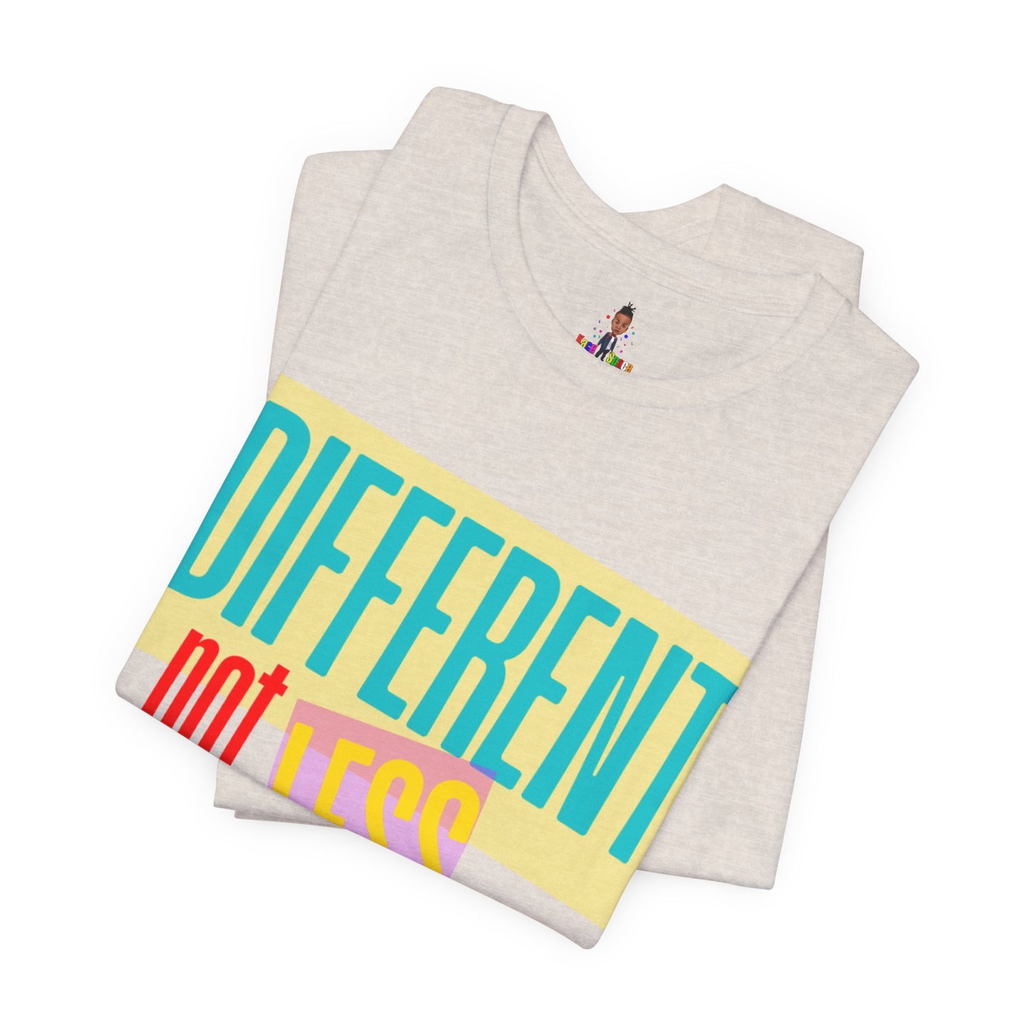Autism Awareness T-Shirt | Different, Not Less | Adult Graphic Tee