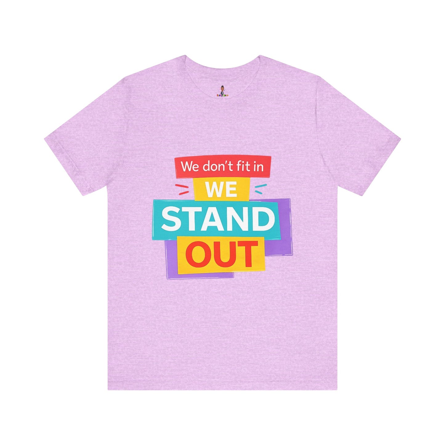 Autism Awareness Shirt – "We Don't Fit In, We Stand Out" Unisex Graphic Tee