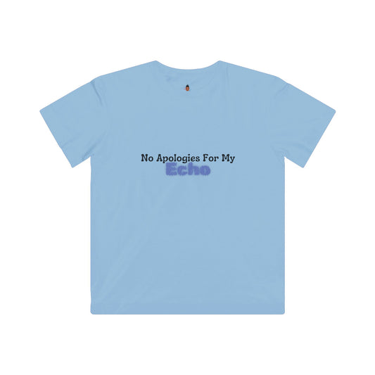"No Apologies for My Echo" Youth Awareness Tee