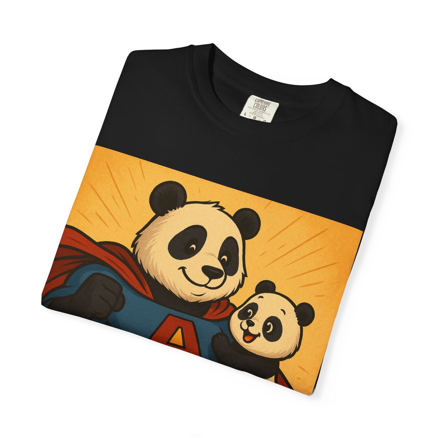 Every Hero Doesn’t Wear a Cape Panda T-Shirt, Gift for Dads, Father's Day Apparel, Unisex Graphic Shirt, Funny Gift