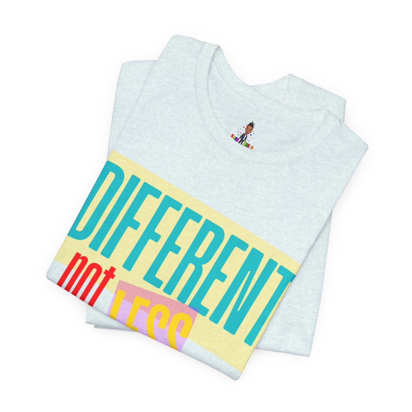 Autism Awareness T-Shirt | Different, Not Less | Adult Graphic Tee