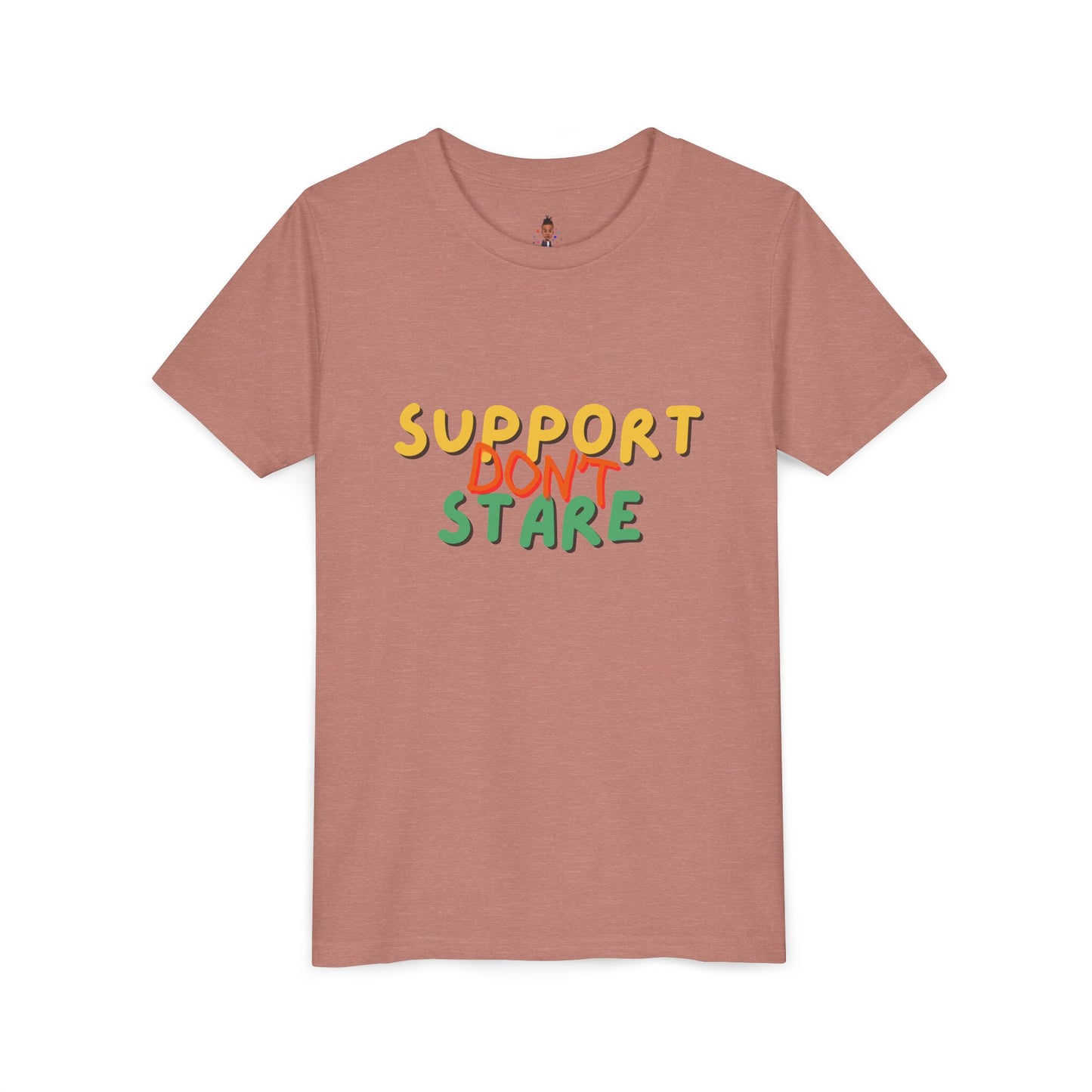 "Support Don’t Stare" Youth Awareness Tee