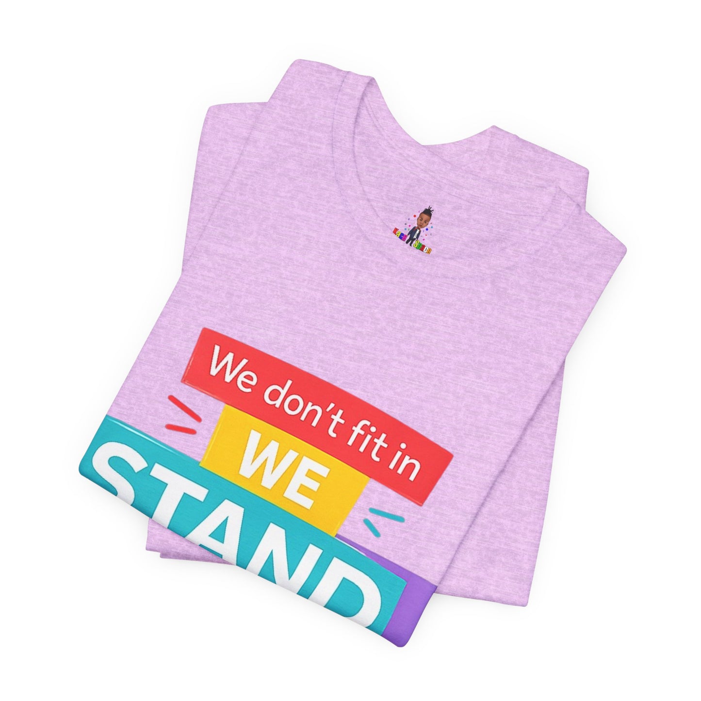 Autism Awareness Shirt – "We Don't Fit In, We Stand Out" Unisex Graphic Tee