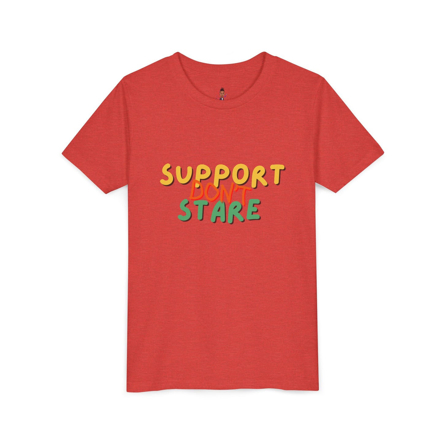"Support Don’t Stare" Youth Awareness Tee