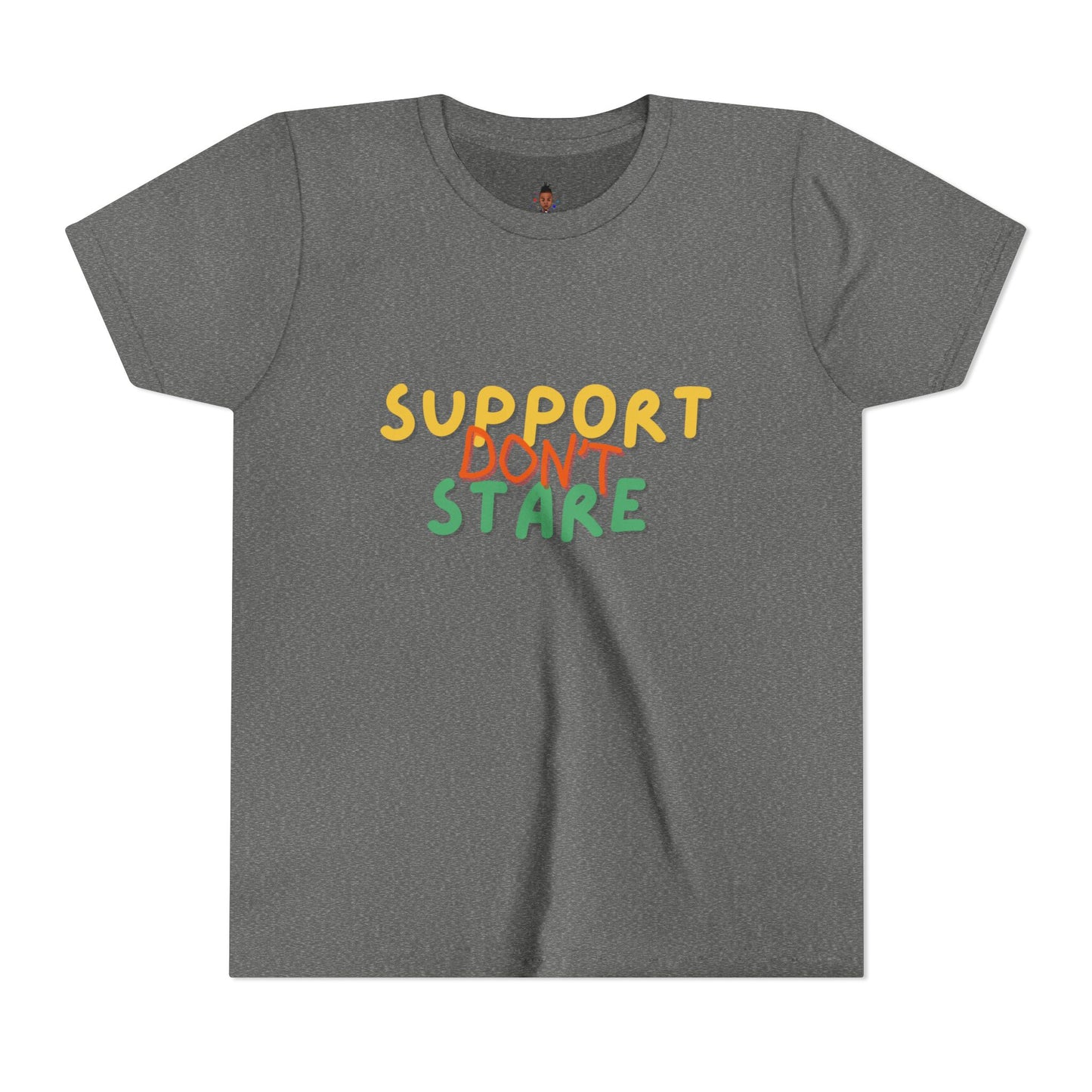 "Support Don’t Stare" Youth Awareness Tee