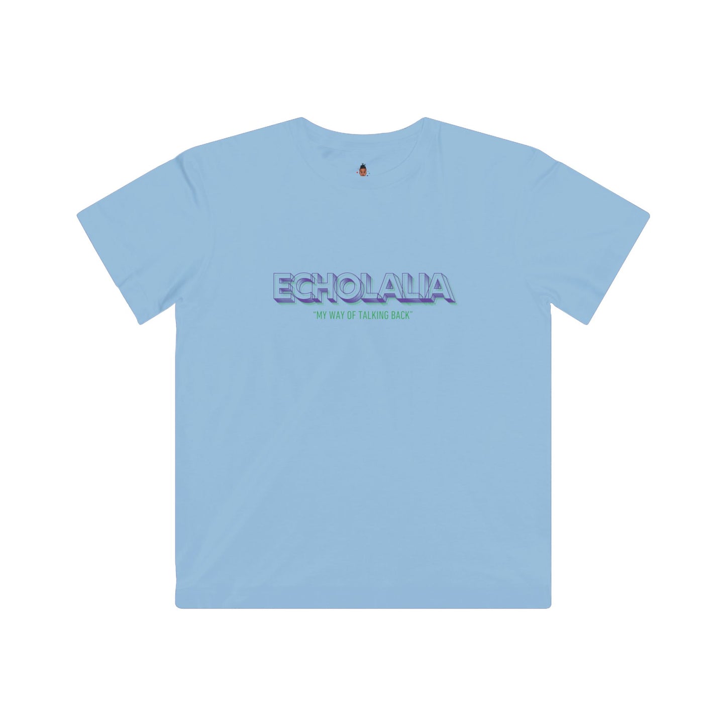 "Echolalia-My Way of Talking Back" Youth Awareness Tee