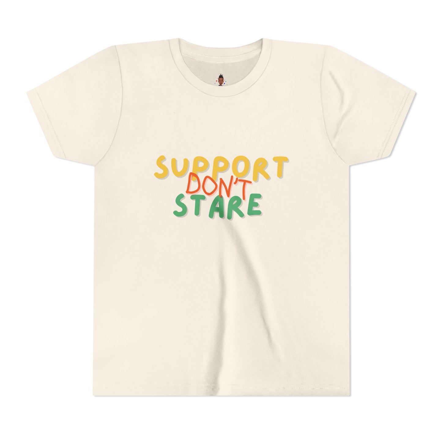 "Support Don’t Stare" Youth Awareness Tee