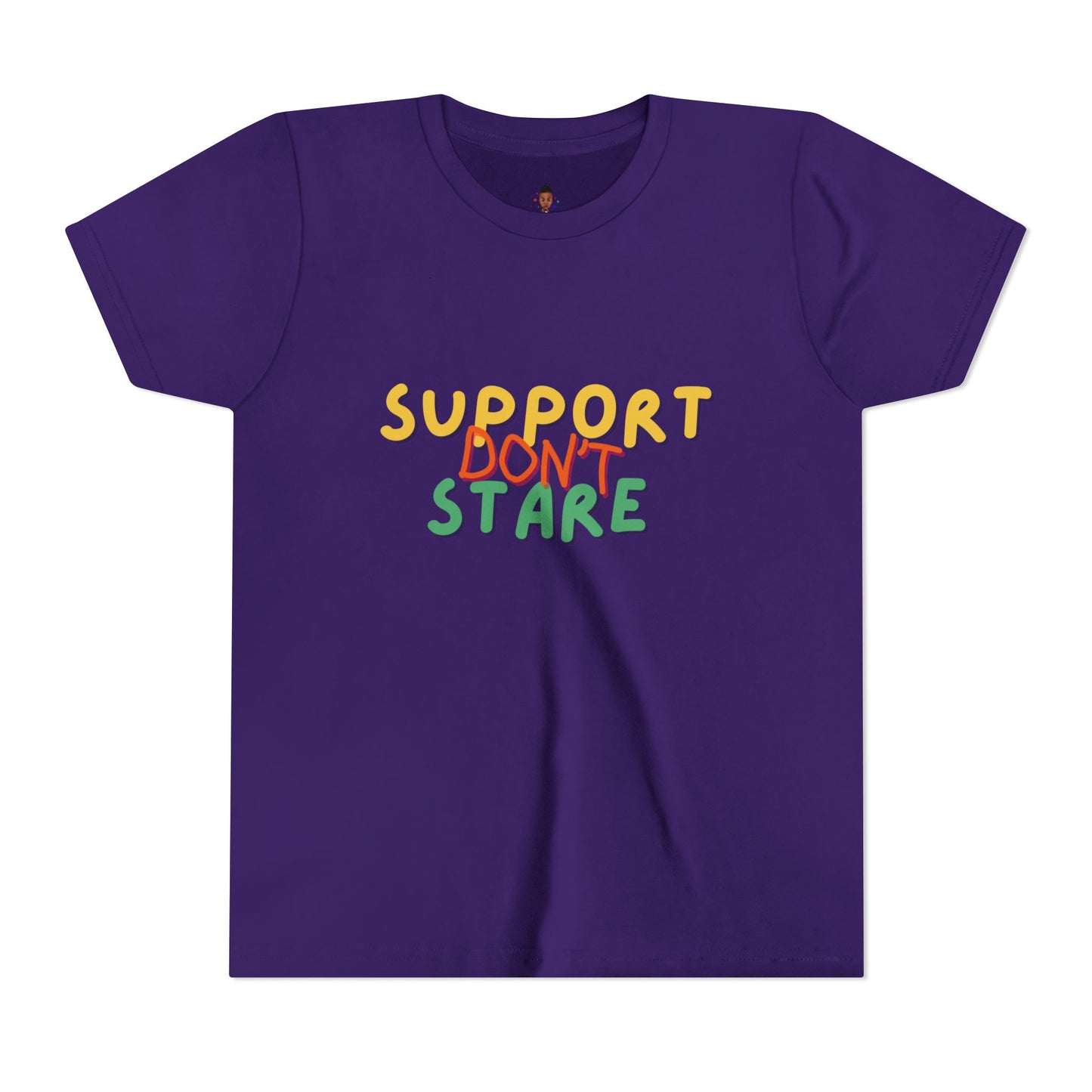 "Support Don’t Stare" Youth Awareness Tee