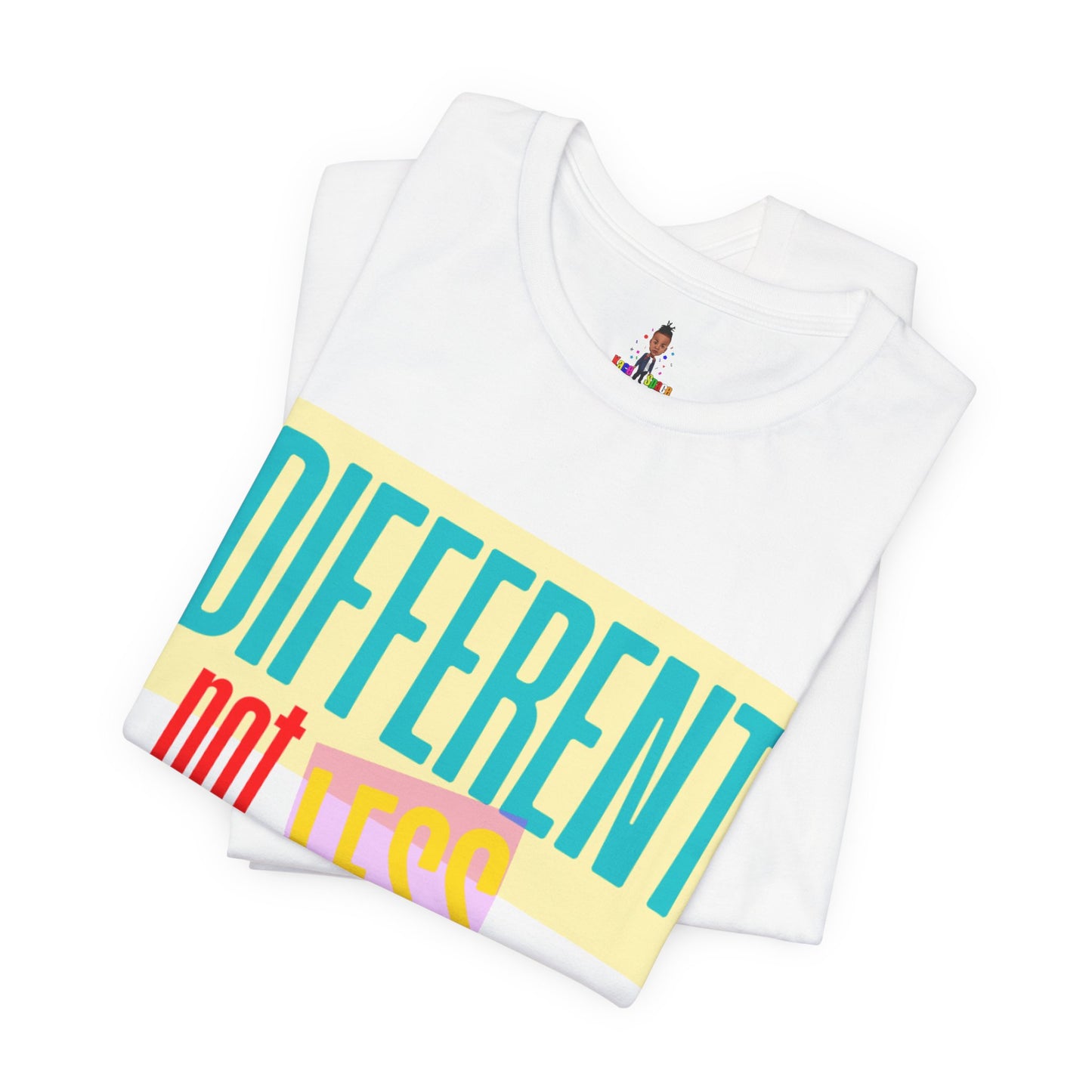 Autism Awareness T-Shirt | Different, Not Less | Adult Graphic Tee