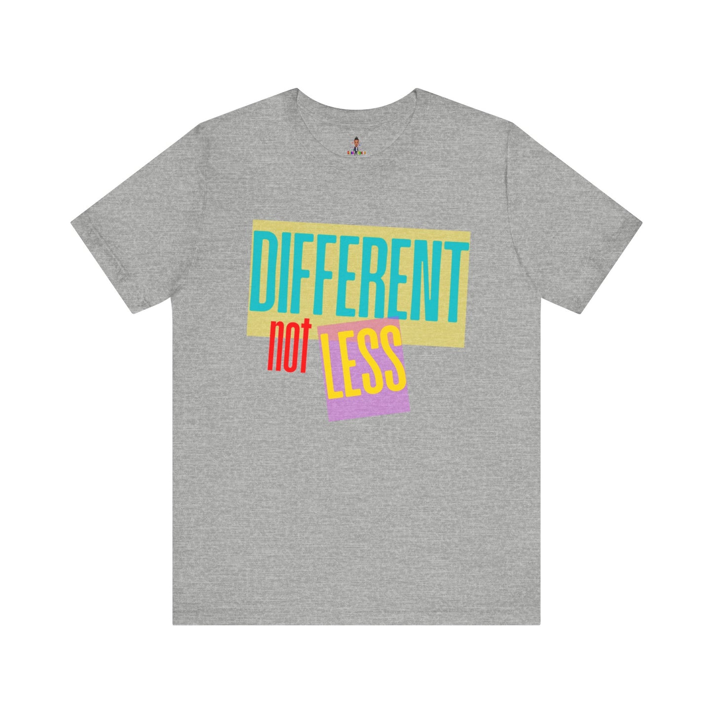 Autism Awareness T-Shirt | Different, Not Less | Adult Graphic Tee