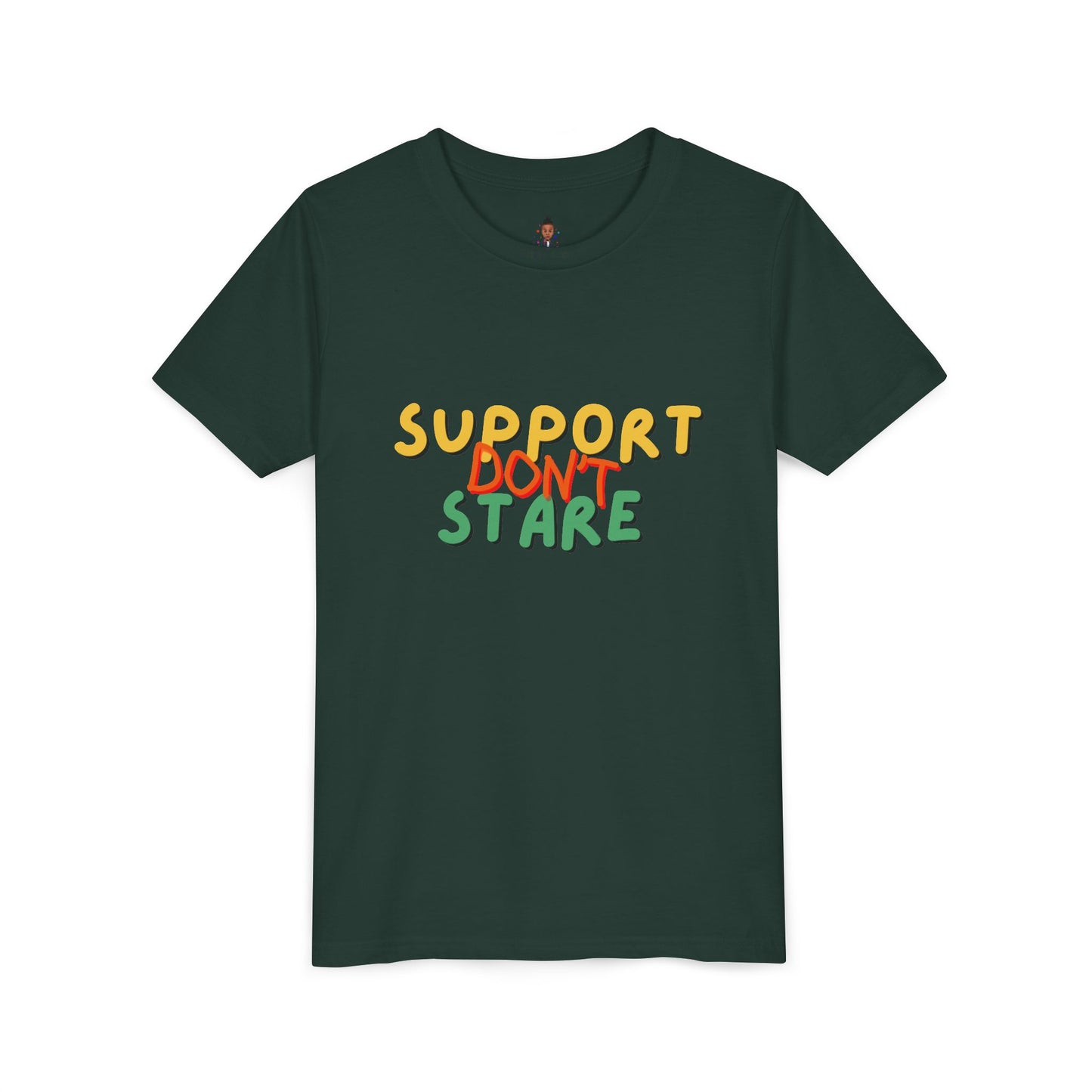 "Support Don’t Stare" Youth Awareness Tee