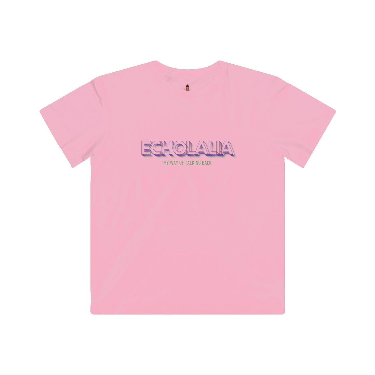 "Echolalia-My Way of Talking Back" Youth Awareness Tee